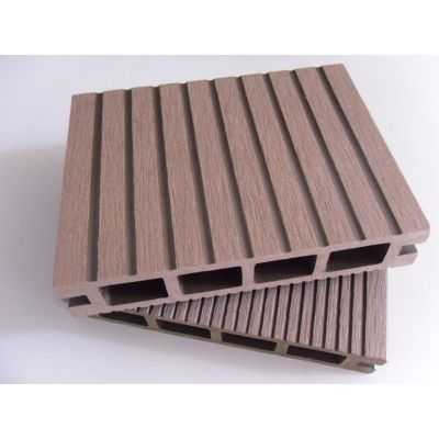 grooved model 135mm width wpc decking /flooring