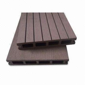 hollow146x25mm composite decking wpc decking /flooring