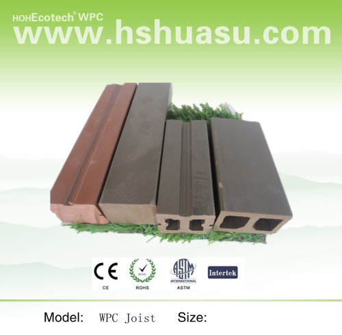 wpc wood plastic composite deck joist