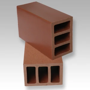 wood plastic composite rail