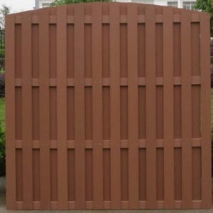 wpc wood plastic composite fence