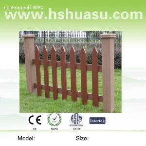 wpc wood plastic composite fence