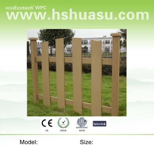 древесно-пластикового композита забор сада