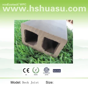 plastic wood composite deck keel