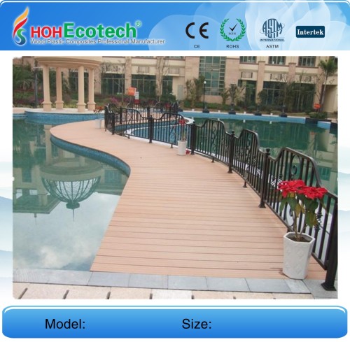Hot selling! wood plastic composite decking