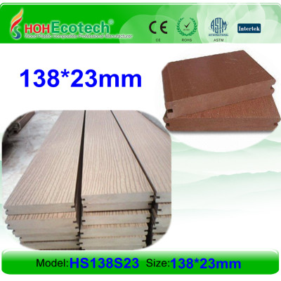 different size to choose composite decking weatherproof wpc decking flooring