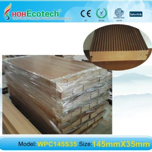 بسهولة التثبيت SOLID WPC التزيين التزيين مركب الأرضيات