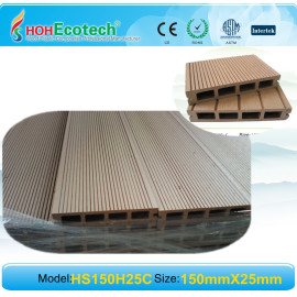 Smooth / Embossing/Sanding composite decking wpc decking flooring