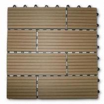 WPC decking tiles 300x300mm DIY models