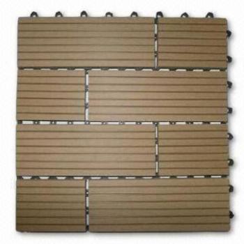 WPC decking tiles 300x300mm DIY models