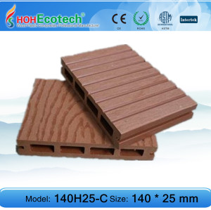 plastic wood flooring board 140H25