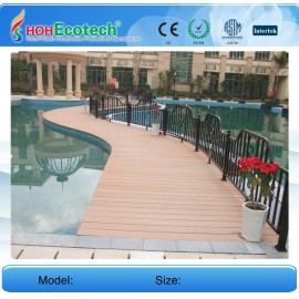 WPC deck for swimming pool