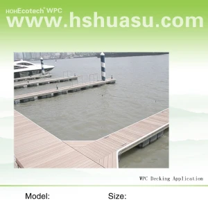 WPC deck for Wharf