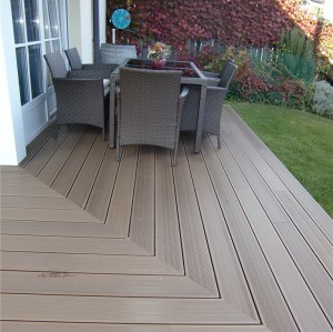 WPC deck for Private Garden