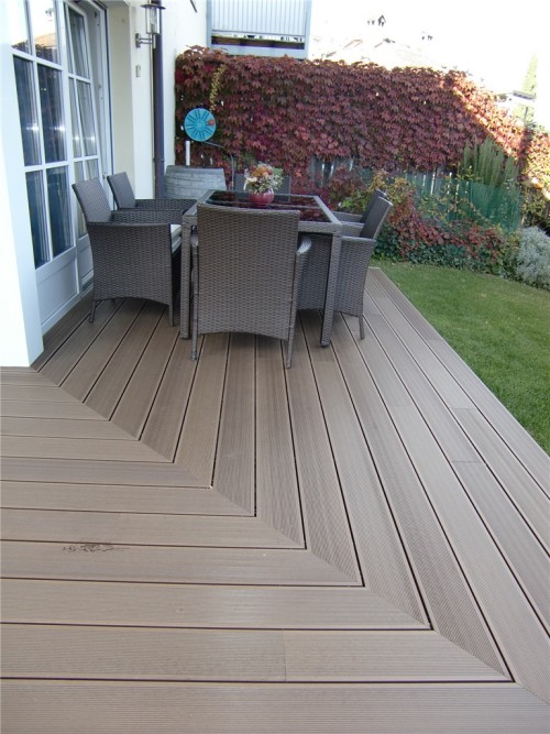 WPC deck for Private Garden