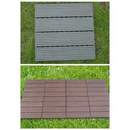 plastic wood decking flooring tile 30S30-5