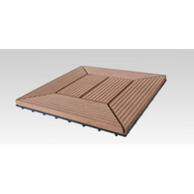 Non-Slip, Wear-Resistant 300x300mm wpc decking tiles