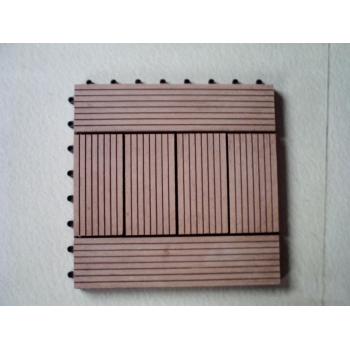 Non-Slip, Wear-Resistant 300x300mm wpc decking tiles