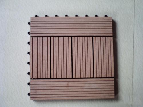 Non-Slip, Wear-Resistant 300x300mm wpc decking tiles