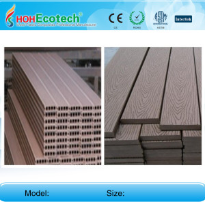 plastic wood decking flooring 160H25