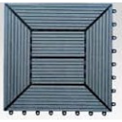 composite wood and plastic deck tile