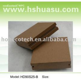 grooved wood flooring wpc wood plastic composite decking wpc decking board
