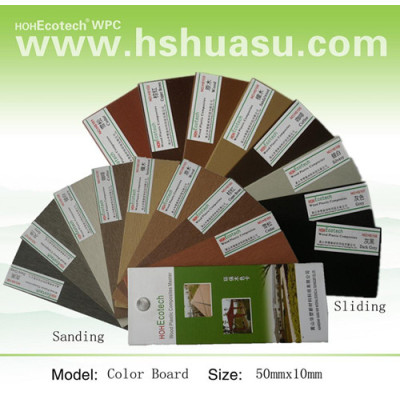 hot-wood plastic composite decking floor