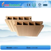 Hot! Hollow outdoor decking with grooves