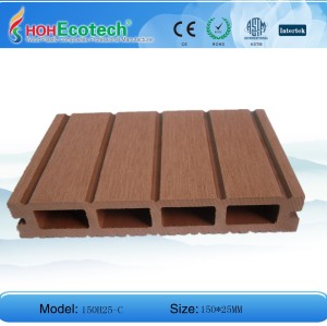 Hot! 150*25mm Hollow deck/ WPC