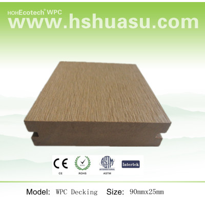 hot-wood plastic composite decking floor