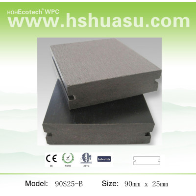 hot-wood plastic composite decking floor