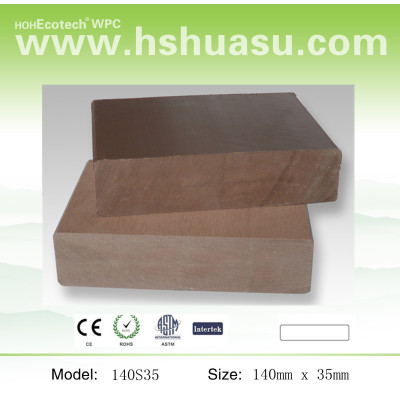 hot-wood plastic composite decking floor