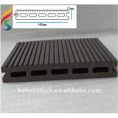 140x17mm flooring board wpc decking composite decking