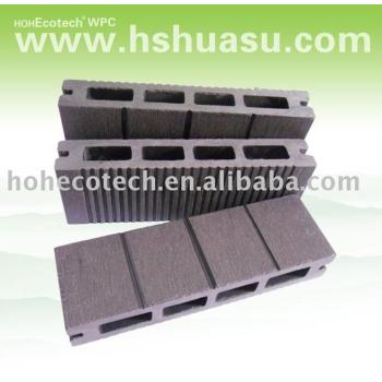 3 grooves wood plastic  composite decking