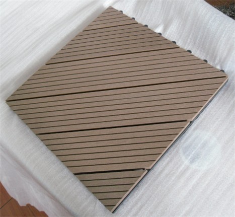wpc wooden deck tile