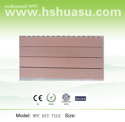 wpc composite sauna board tile