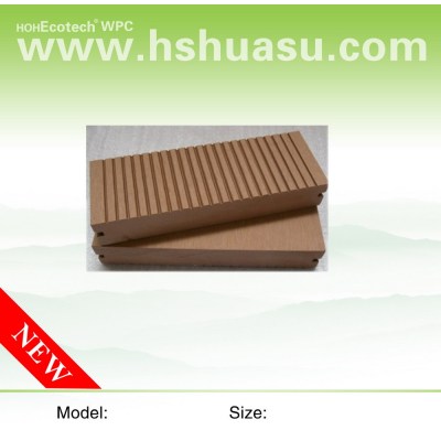 solid 150x25mm wpc wood plastic composite decking board