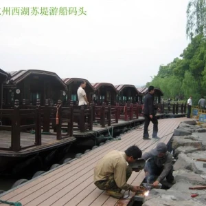 Cost efficiency terrace wpc