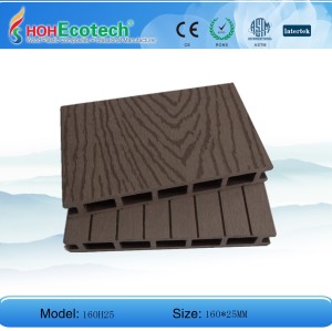 Hot! Wpc outdoor deck with embossing 2