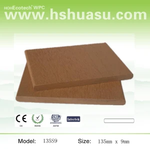 hot-wood plastic composite fencing