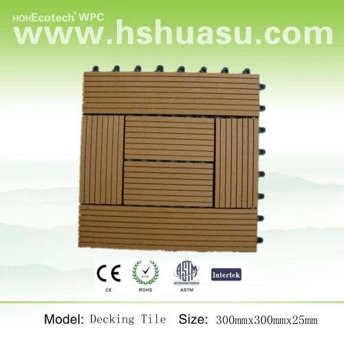 WPC الساخن DIY البلاط