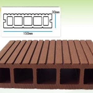 150x30mm sanding surface WOOD plastic composite decking wpc flooring/decking