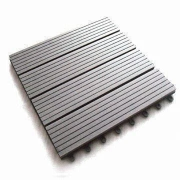 tuiles platelage WPC 300 * 300mm