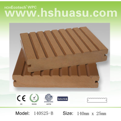 140x25mm woodlike composite deck