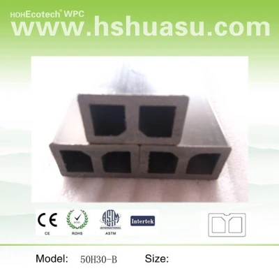 50x30mm wpc deck keel