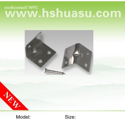 wpc accessory-metal fastener for wpc decking