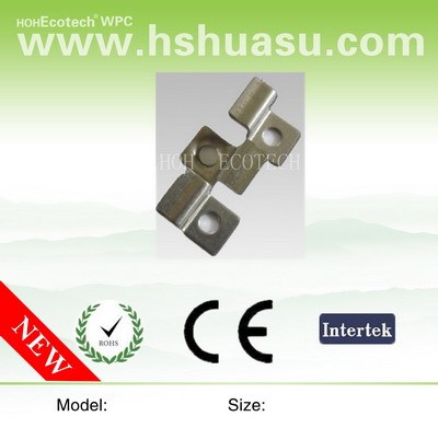 wpc accessory-metal fastener for wpc decking