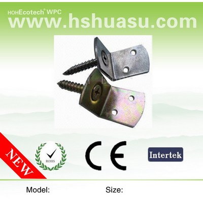 wpc accessory-metal fastener for wpc decking