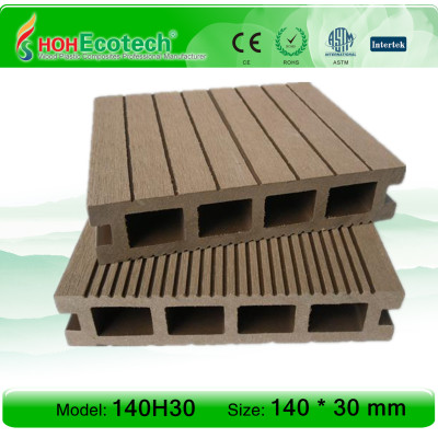hot-wood plastic composite decking floor