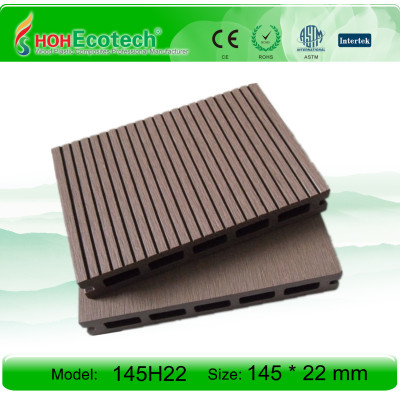 hot-wood plastic composite decking floor